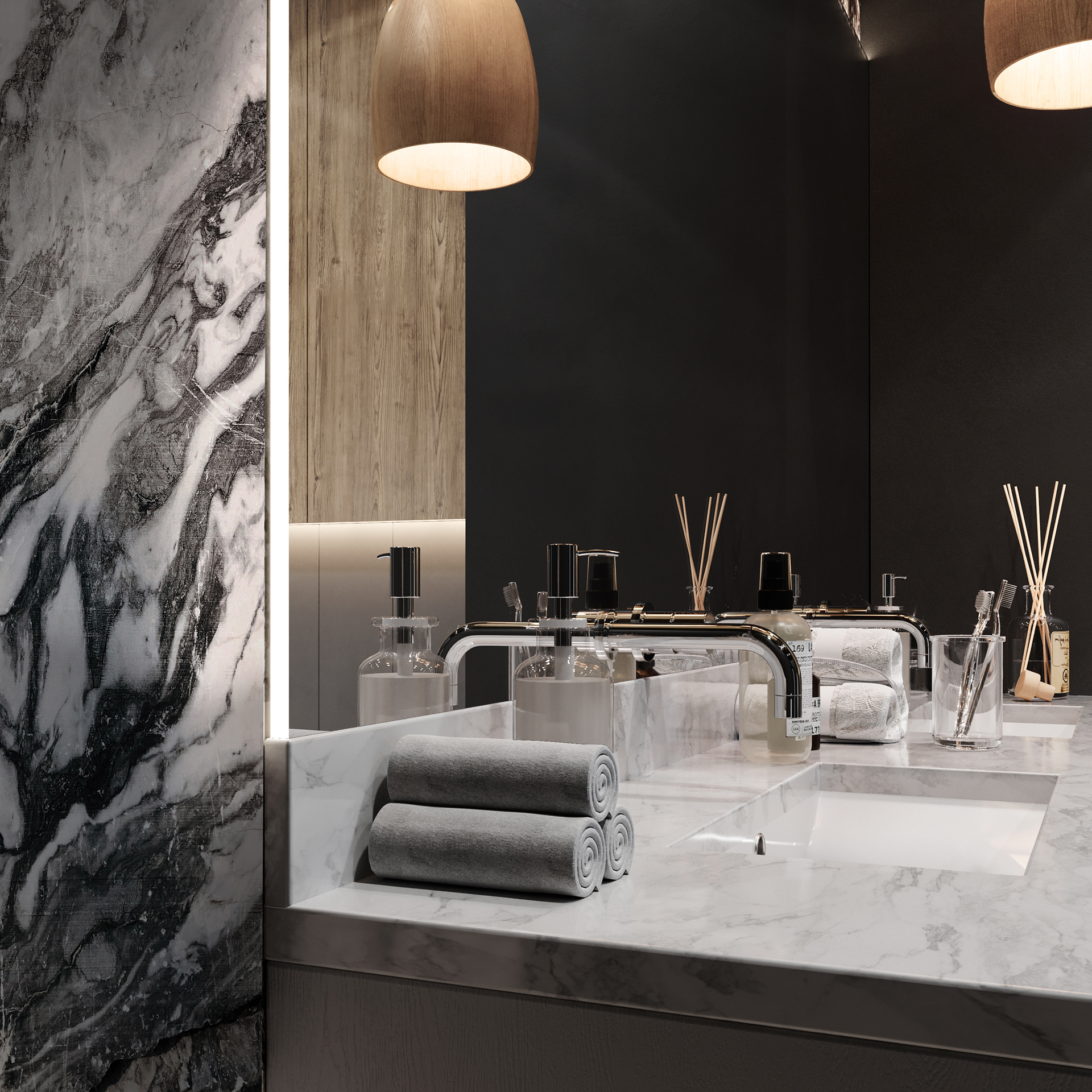 Blue Vanity Bathroom Ideas